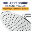 HammerHead Showers® Solid Metal 8 Inch Rainfall Shower Head –
