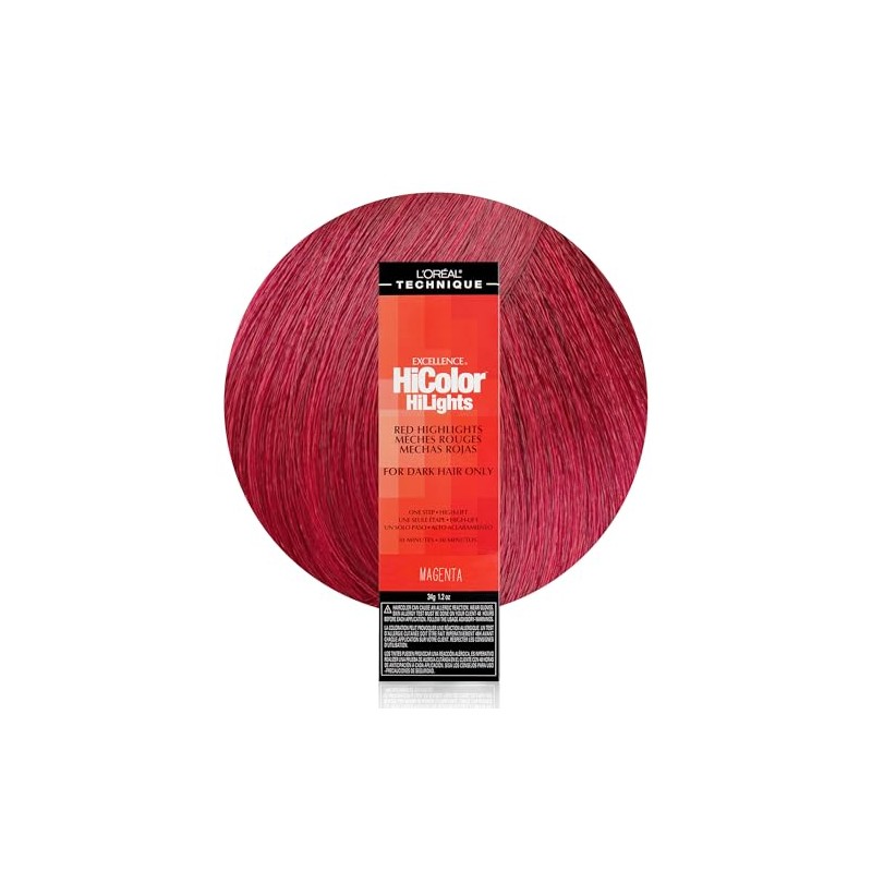 L'oreal Excellence Hicolor, Red Magenta Highlights, 1.2 Ounce