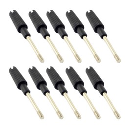 CY 47mm Length Cable Screws Thumb Screws No.4-40 UNC Stainless Steel Moulded for Computer DVI VGA RS232 Cable (Pack of 10)