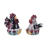 Blue Sky Ceramics Rooster Salt & Pepper Set, Multi (18362)
