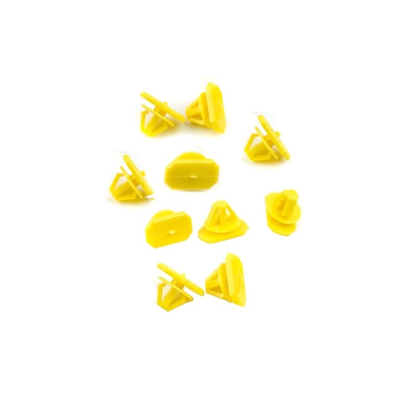 GuusCar 10 Pcs Bumper Moulding Panel Trim Clips for Ford