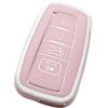 Tautrophen Key Fob Cover Fit for Toyota Rav4 Highlander