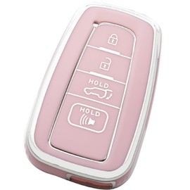 Tautrophen Key Fob Cover Fit for Toyota Rav4 Highlander