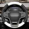 MEWANT Ford Bronco DIY Stitching Car Steering Wheel Wrap Cover