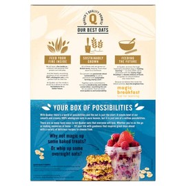 Quaker Quaker British Porridge Rolled Oats 1kg (Packing May Vary)