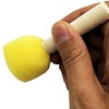 Tuperoymse 60 Pieces of Round Paint Foam Sponge Brush Set