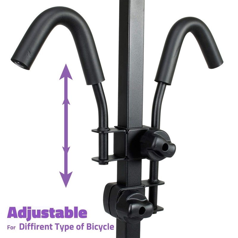 VENZO 2 Bike Bicycle Platform Style Carrier - Bike Rack