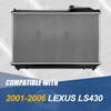 Auto Dynasty Radiator Compatible with 2001-2006 Lexus LS430, DPI 2419