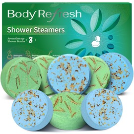 Shower Steamers Aromatherapy - 8 Pack Shower Bombs with Natural Essential Oils, Birthday Gifts for Women Her, Self Care Relaxation Home SPA Stress Relief, Mothers Day Gifts for Mom Wife