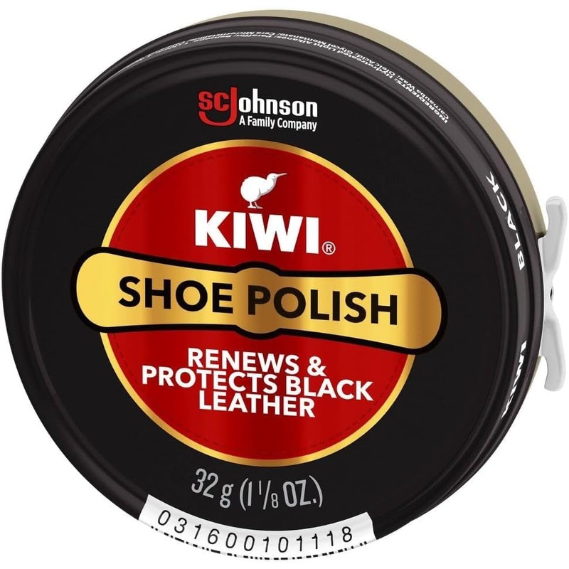 Kiwi Shoe Polish Paste Black by Kiwi