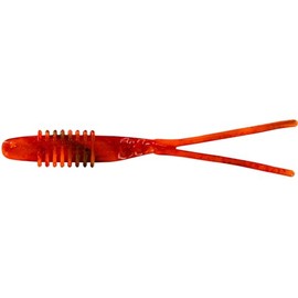 Big Bite Baits 4.25'' Kamikaze SWIMON Split Tail/Green Pumpkin FLAMETHROWER (7 Pack)
