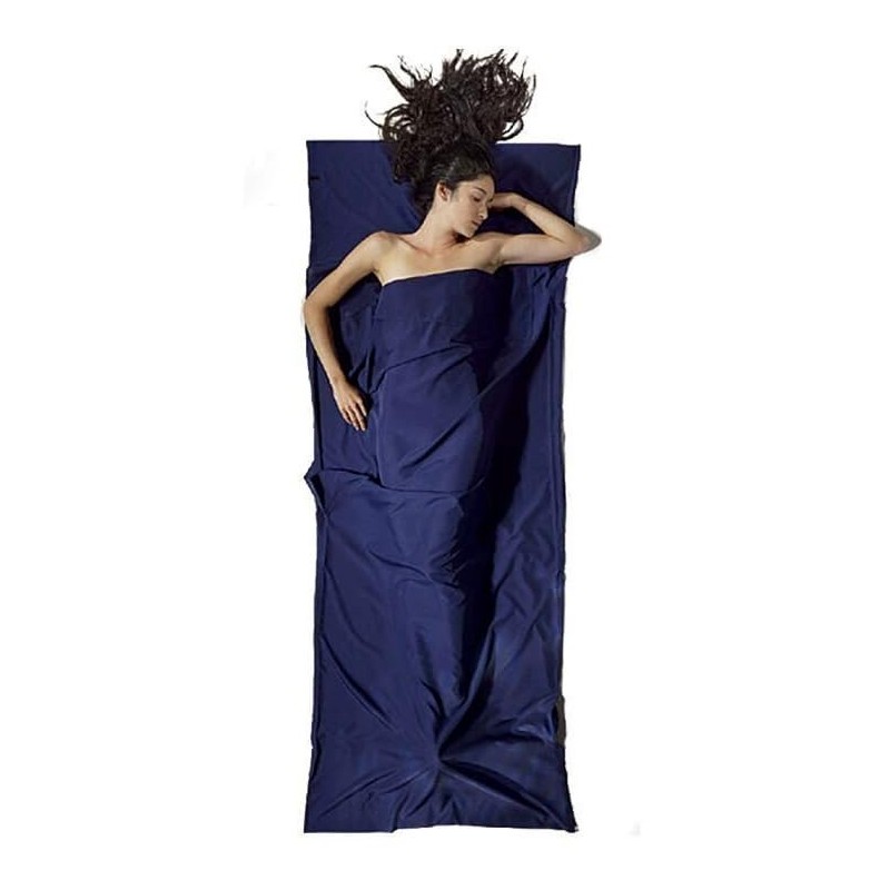2-in-1 Sleeping Bag Ultralight with Zip Cushion Compartment Cotton Thin