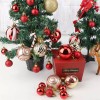 Unbranded 40 Piece/ box Christmas Tree Ornaments Unique Round Christmas