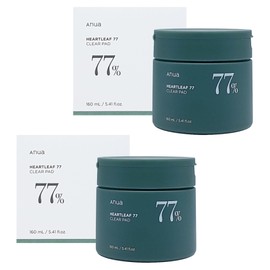 Anua Eoseongcho 77 Clear Pad 70 sheets x 2 Sebum Care Low-irritation Pad / 아누아 어성초 77 클리어 패드 70매 x 2개 피지케어 저자극패드