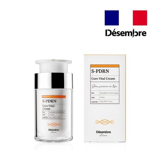 S-PDRN Core Vital Cream 50g, Elastic Salmon Cream, Wrinkle Improvement,