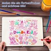 FloraVigo 36 x Erasable Refill, Legami Compatible, Clean Erasing, Smooth