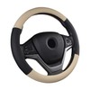SFONIA Car Steering Wheel Cover Steering Wheel Protector PU Leather