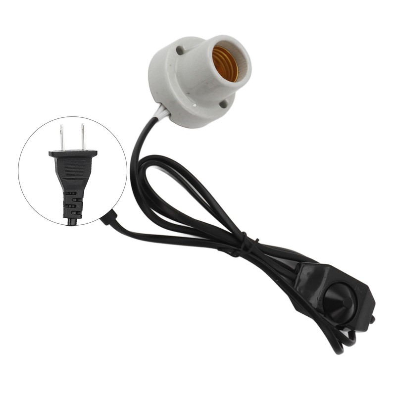 Reptile Heat Lamp Holder Ceramic Heat Lamp Holder High Temperature