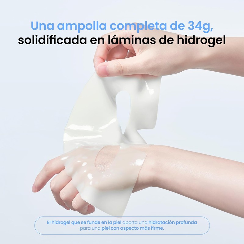 caraseoul Glowganic Pro Mascarilla de Hidrogel con Colágeno Vegano 4
