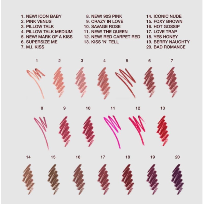 Charlotte Tilbury Original Lippenstift, Lippenkonturenstift, 1,2 g, Bella by Cloud.Sales