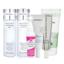 6 types of skin care (whitening skin + whitening lotion + whitening essence + whitening cream + eye cream + cica soothing cream) / whitening blemish care / wrinkle improvement / moisture / 스킨케어6종(미백스킨+미백로션+미백에센스+미백크림+아이크림+시카수딩크림)미백잡티관리주름개선수분