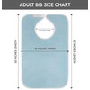 Utopia Towels 3 Pack Premium Unisex Adult Bibs for Elderly