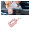 GLSOWEE Car Key Fob Case, Genuine Leather Auto Keychain Bag,