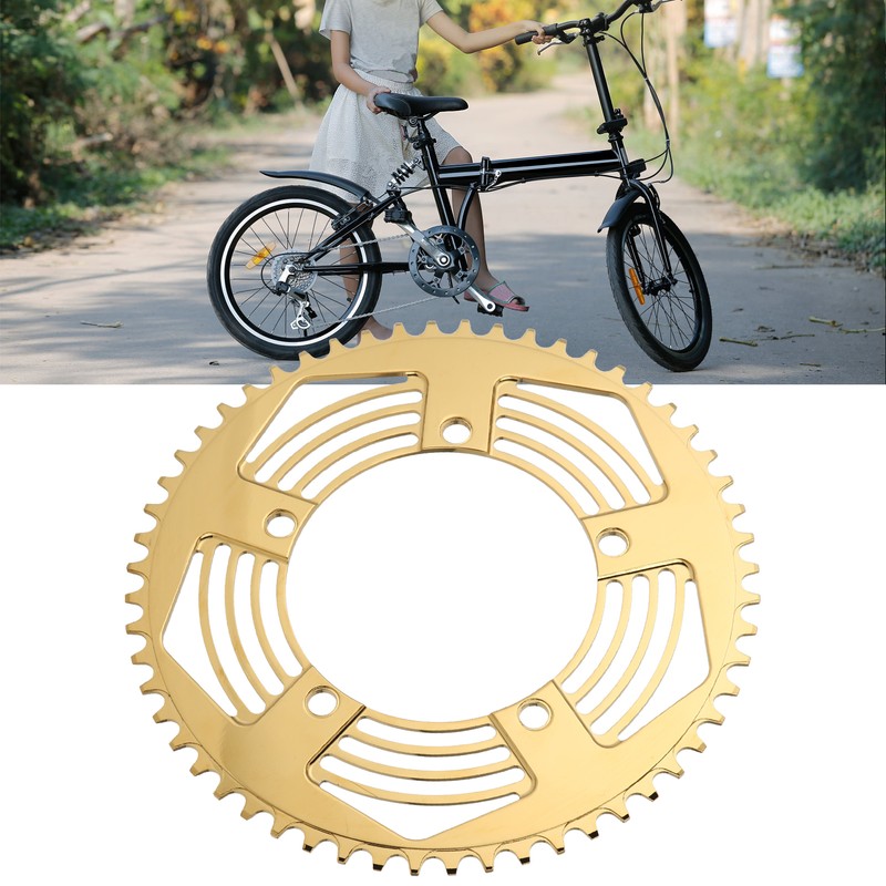 BOLANY Folding Bike 56T Chainring Road Bike Positive Negative Teeth