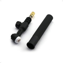 WeldingCity 125-amp Air-cooled TIG Welding Torch Body WP-9FV (Flexible-head with Gas Valve) with Handle for Weldcraft Lincoln Miller ESAB CK