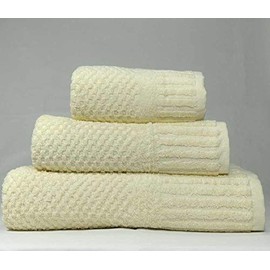 Luxury linenHall Spa, Quick Dry 450gsm, Waffle Hand Towel In Cream