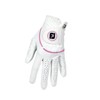 FootJoy WeatherSof Women's Golf Glove, White/Pink