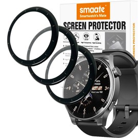 smaate Compatible with TOZO S5 1.43”, 3D Screen Protectors, 3 Pieces, Full Coverage, Anti-shatter