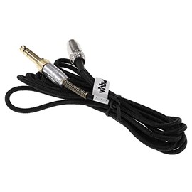 vhbw Audio AUX Cable Compatible with Pioneer HDJ-2000 Headphones - Audio Cable 3.5 mm Jack Plug to 6.3 mm, 2 m, Black