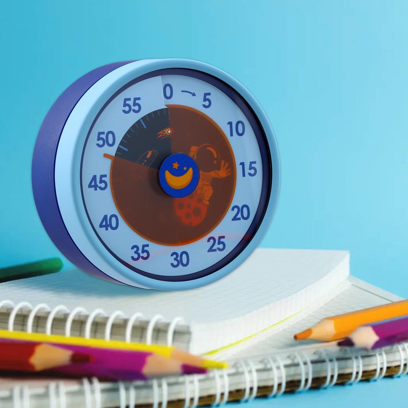Chstarina Visual Timer for Children, 60 Minute Countdown Timer, Mechanical