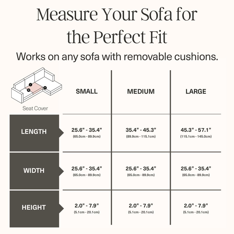 Nolan Interior Magic Sofa Cover - Wheat Seat Couch Cover