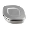Lurch 240936 Lunch Box/Snack Box (350 ml) Stainless Steel