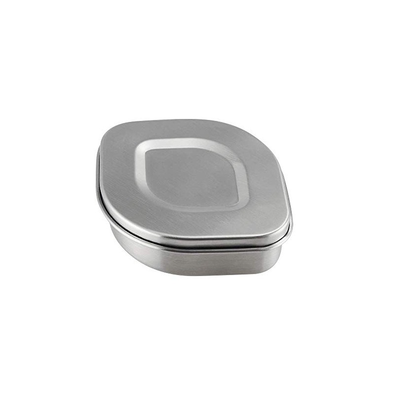 Lurch 240936 Lunch Box/Snack Box (350 ml) Stainless Steel