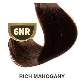 Herbal Time Phytocare Permanent Hair Dye Color Rich Mahogany 6NR | Professional Natural Hair Dye Kit | Nourish and Protect Your Hair | Ammonia, PPD and SLS Free | 124.5 ml