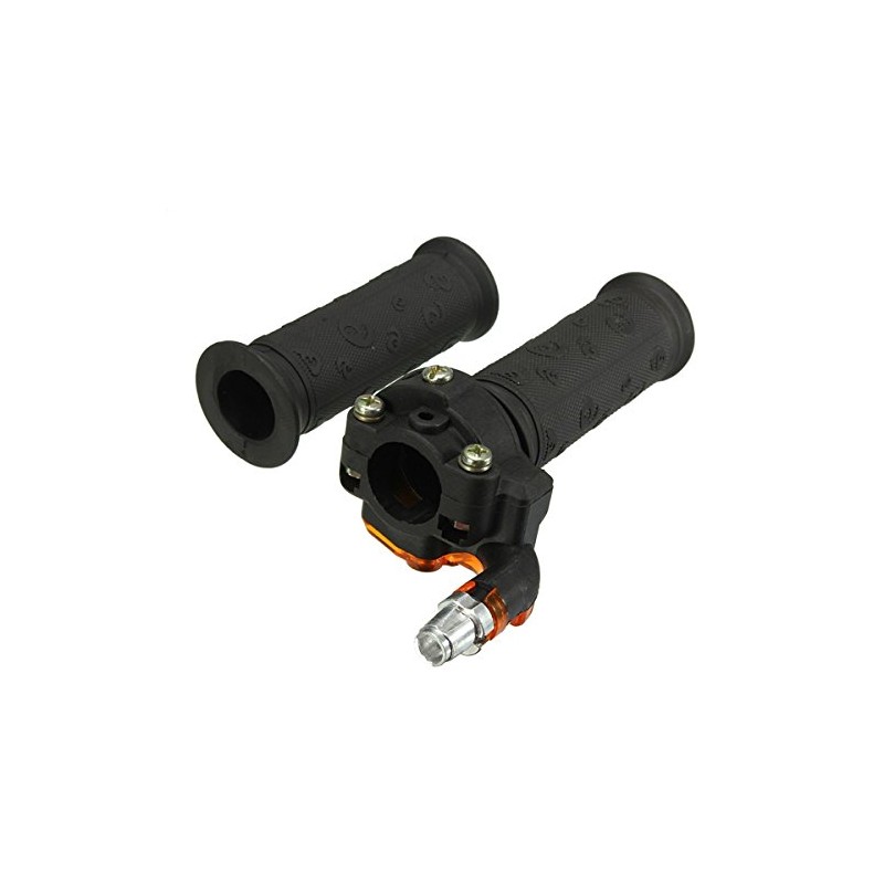 MOMOALA Twist Throttle Accelerator Grips&Cable compatible with ATV Quad Dirt