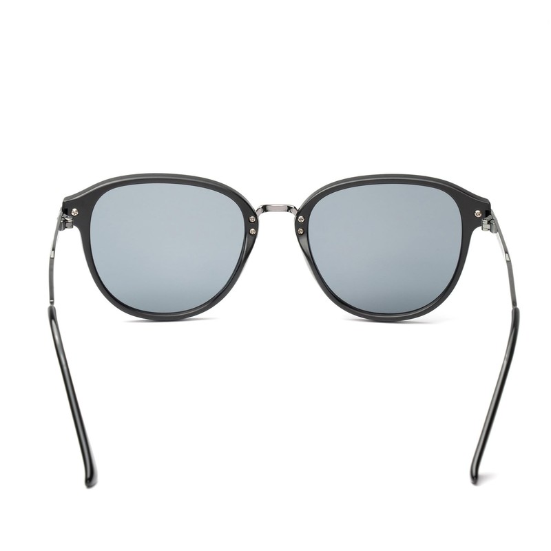 Bunny Walk BW-022 BW-0220F Polarized Sunglasses Matte Black SMOKE
