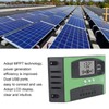 Solar Charge Controller with Dual USB Port 12V 24V MPPT