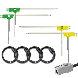 [G7] High Sensitivity High-definition Television in Europe, L Shape Fabric dezifirumu [GT13 Coupler] Antenna ko-dosetto Panasonic Caen Wood Alpine Pioneer Clarion Mitsubishi CN – hds915td CN – hds945td CN – hds965td Tu – dtx300 Tu – dtx300 a, etc.