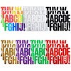 3 Inch Large Alphabet Stickers Vinyl Adhesive Letters 288 Pieces