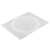 50 Pieces Floor Drain Covers Single Use Fiberglass Shower Drain