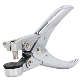 Hole Punch 7 mm Round Single Hole Punch PVC Bag Paper Punch Craft Punch Small Metal Hole Punch for Plastic, Paper Cards