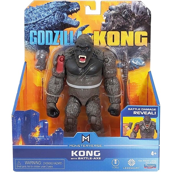 PlayMates Godzilla vs Kong with Battle-Axe