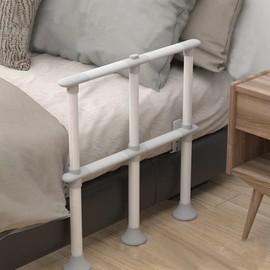 Bed Rails for Elderly, Bedside Assist Bar with Support Legs for Seniors & Surgery Patients, Bed Rails for Elderly Adults Safety with Adjustable Heights Assist Support Side Railings for Christmas