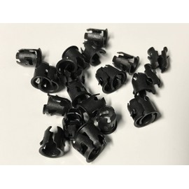 Panhandle Auto Fastener Emblem Script & Trim Barrel Nut Clips- Fits 3/16" Stud - 1/4” Hole