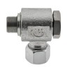 Angle Swivel Fitting 15 L M 18 x 1.5 Galvanised