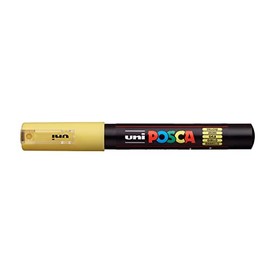 Uni-Ball 17764000 Posca PC-1M Extra Fine Bullet Tip Marker - Yellow